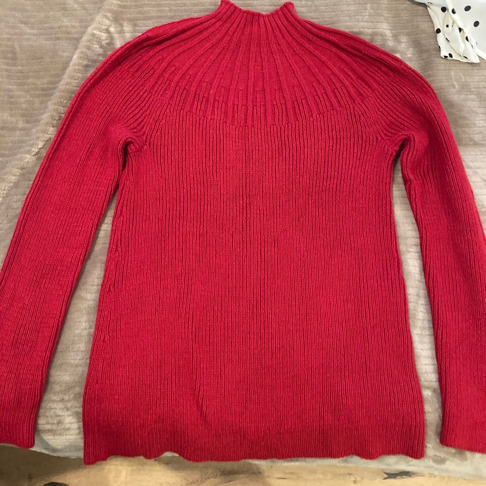 Red sweater